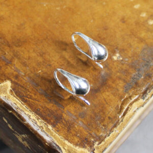 SW1407 SIMPLE SILVER STUD EARRINGS